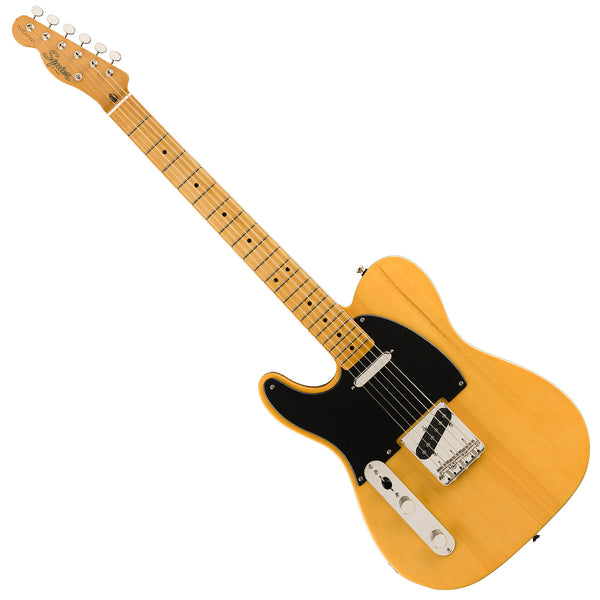 Squier Classic Vibe '50s Telecaster Left Hand Electric Guitar Maple in Butterscotch Blonde - 0374035550