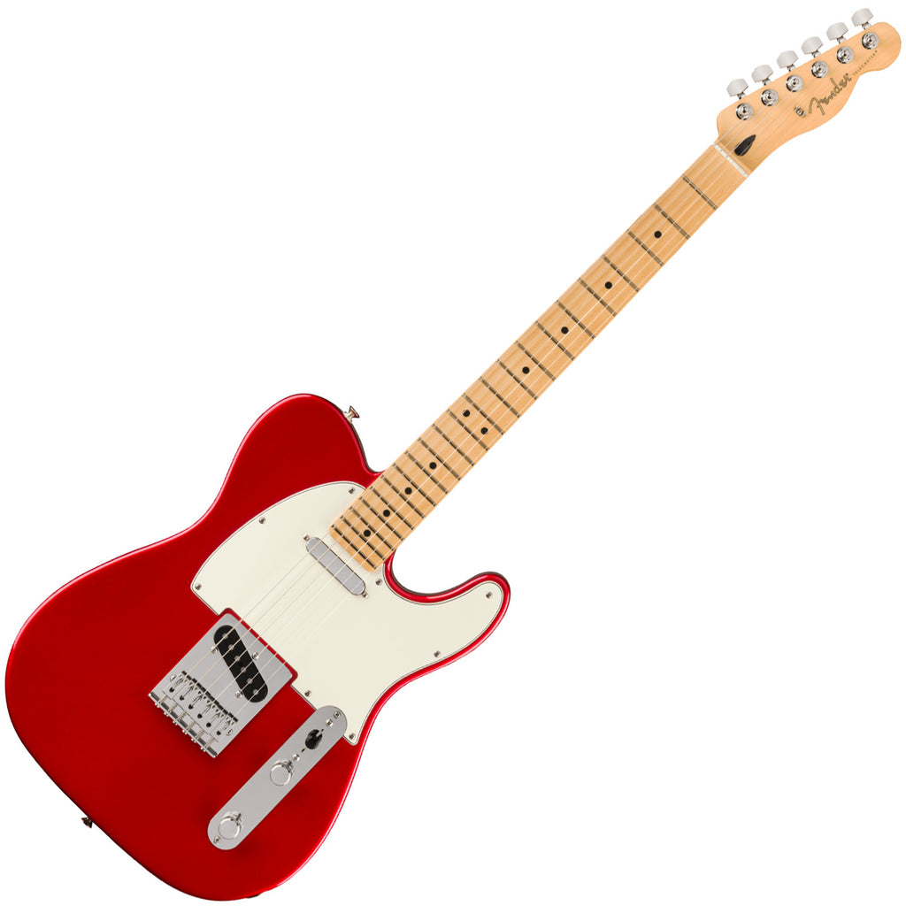 Fender Player Telecaster Electric Guitar Maple Neck in Candy Apple Red - 0145212509