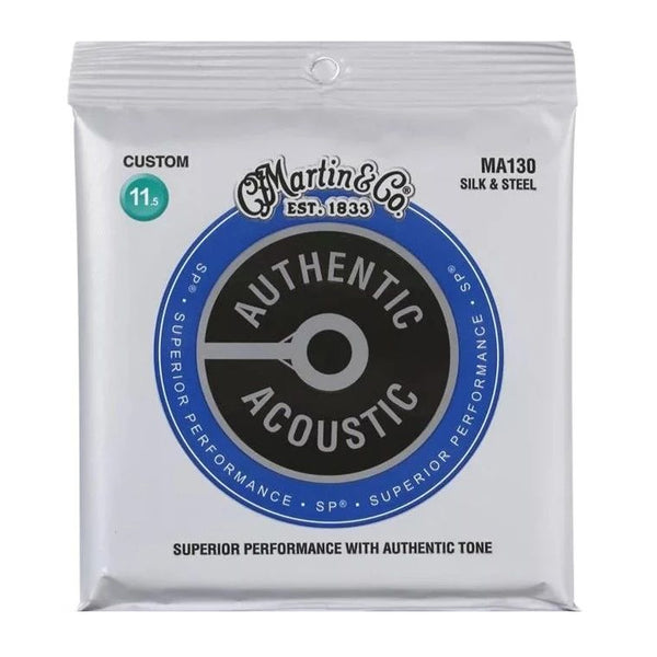 Martin Authentic Acoustic Strings Silk & Steel 11.5 - 47.0 - MA130