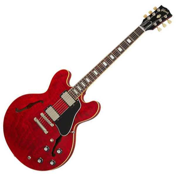 Gibson ES-335 Hollow Body Electric Guitar in Sixties Cherry w/Case - ES35F00SCNH