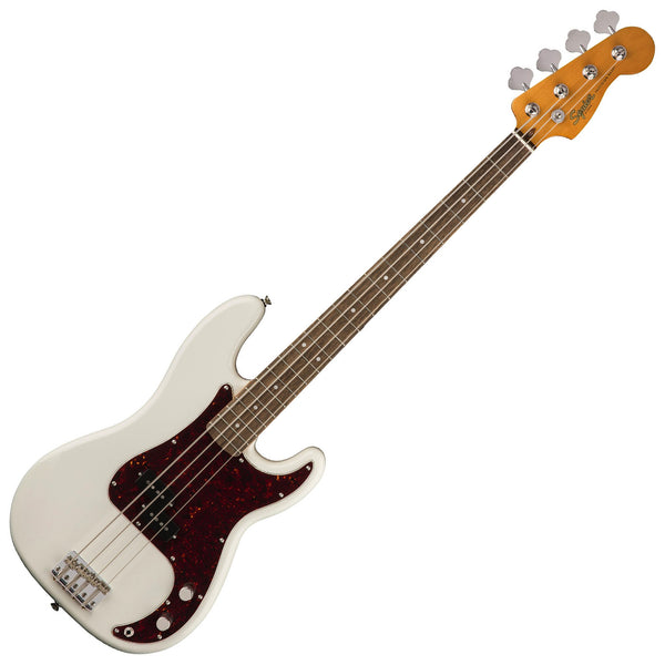 Squier Classic Vibe '60s Precision Electric Bass Laurel in Olympic White - 0374510505