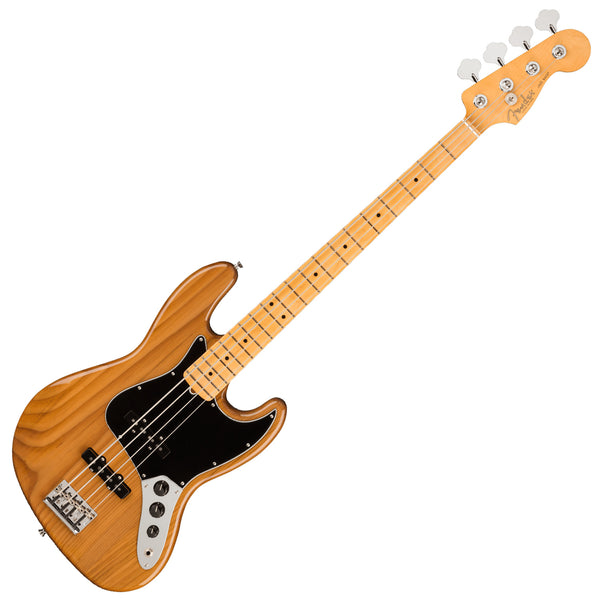 Fender American Professional II Jazz Electric Bass Maple Roasted Pine w/Case - 0193972763