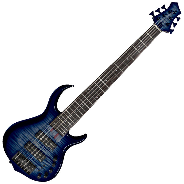 Sire 6 String Bass Guitar in Transparent Blue - M76TBL