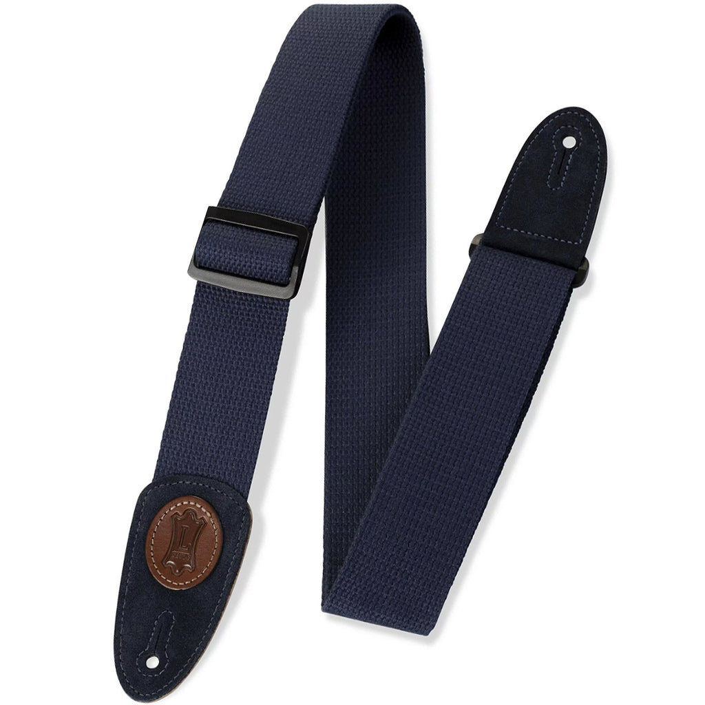 Levys Cotton Guitar Strap - MSSC8NAV