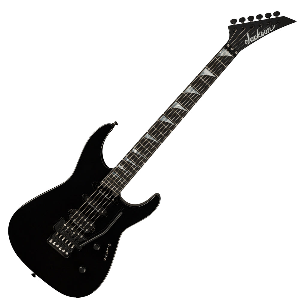 Jackson American Series Soloist SL3 Electric Guitar in Gloss Black w/Case - 2802601803