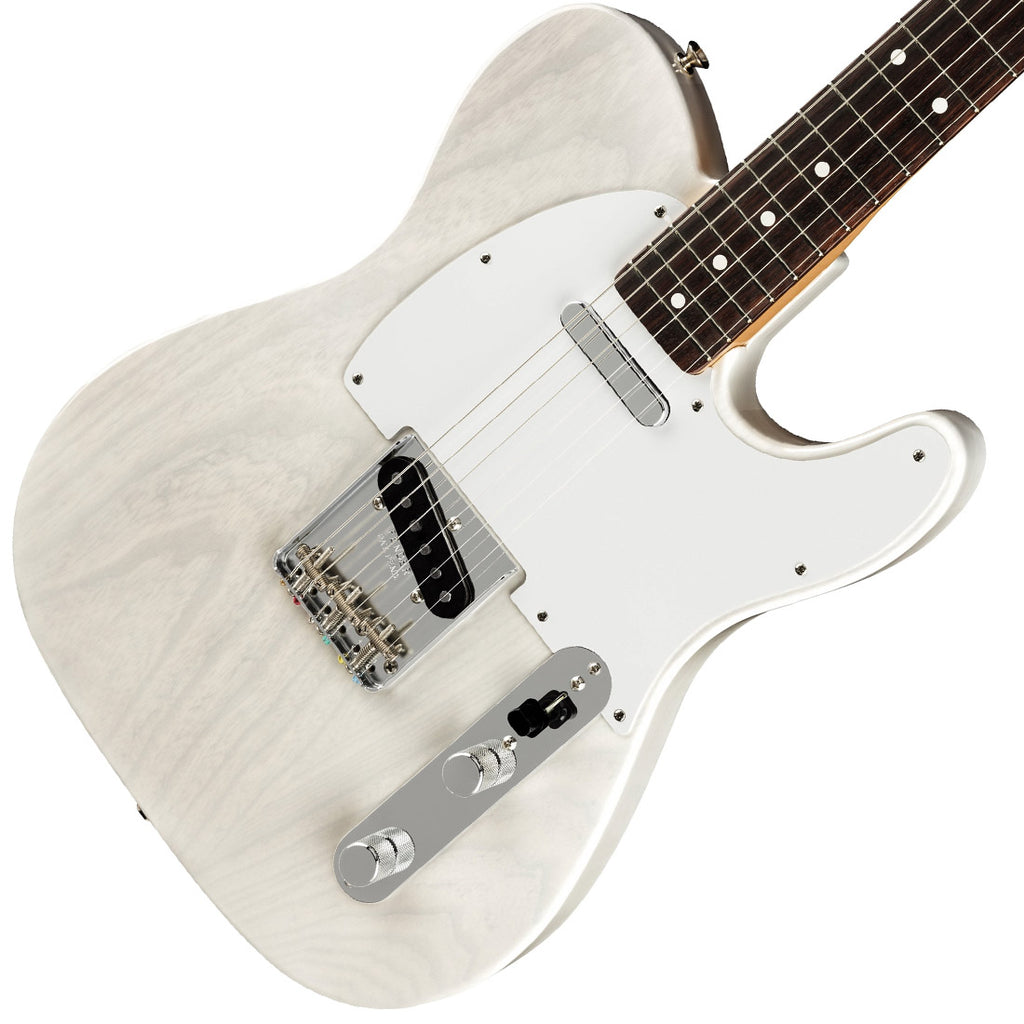 Fender Jimmy Page Mirror Telecaster Electric Guitar Rosewood Fingerboard in White Blonde - 0119210801