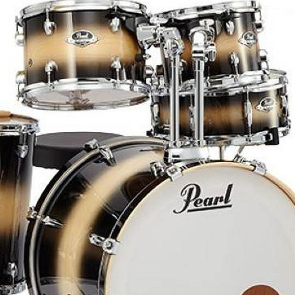 Pearl Export EXL 5 Piece Drumkit & Hardware in Nightshade Lacquer w/o Cymbals or Throne - EXL725FPC255