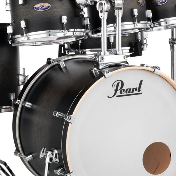 Pearl Decade Maple 5 Piece Shell Pack in Satin Black Burst - DMP925SPC262