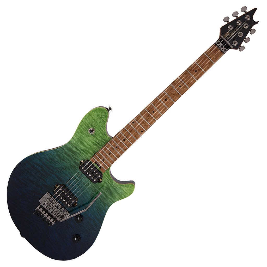 EVH Wolfgang Standard Quilted Maple Electric Guitar Baked Maple in Tahiti Night - 5107004523