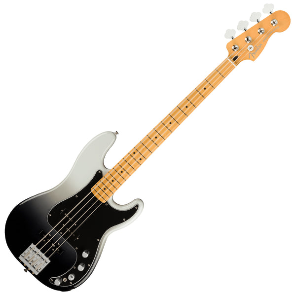 Fender Player Plus Active P Electric Bass Maple in Silver Smoke - 0147362336