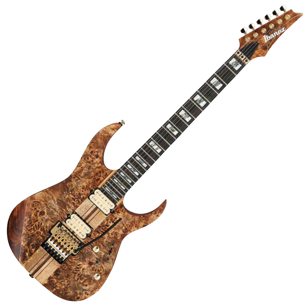 Ibanez Premium Electric Guitar HH in Charcoal Antique Brown Stained w/Gig Bag - RGT1220PBABS
