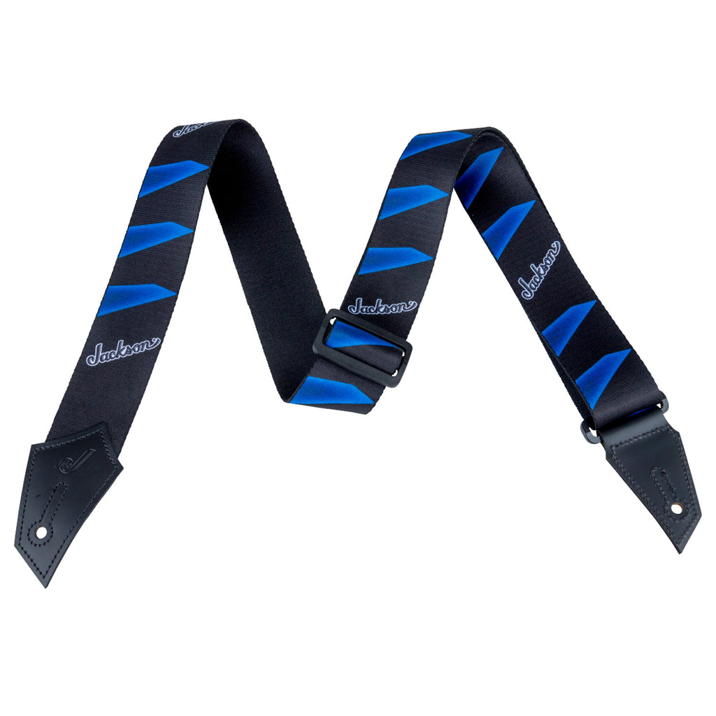 Jackson Strap Headstock Black and Blue - 2994323001