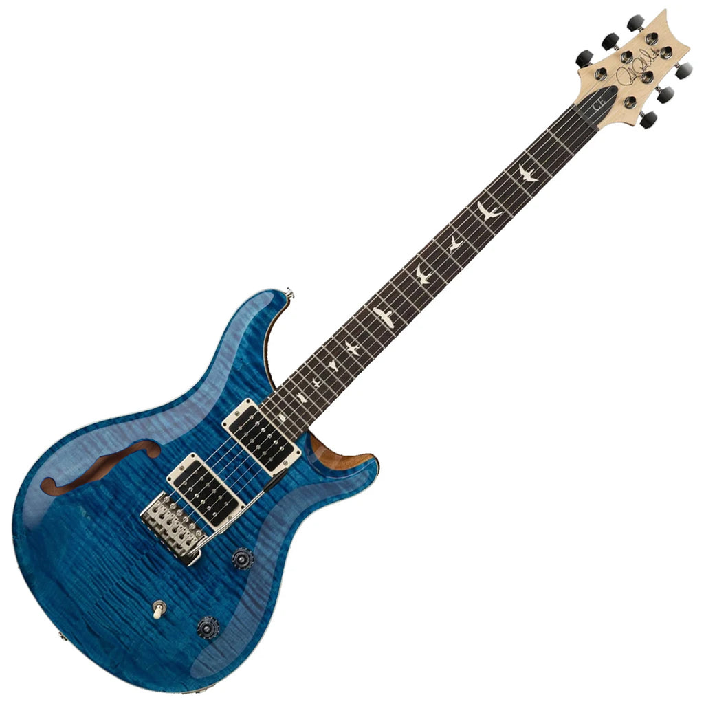 PRS CE24 Semi-Hollow Bolt On Electric Guitar in Blue Matteo w/Bag - CE24SHBM