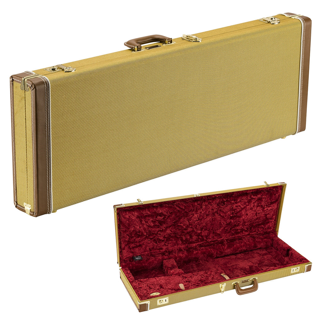 Fender Classic Series Tweed Wood Guitar Case for Stratocasters & Telecasters - 0996106300