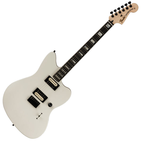 Fender Jim Root Jazzmaster Electric Guitar V4 Guitar in Polar White Satin w/Case - 0145301780