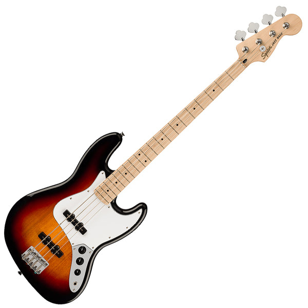 Squier Affinity J Electric Bass Maple in 3 Tone Sunburst - 0378602500