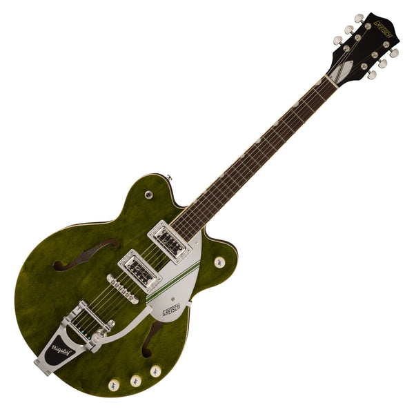 Gretsch G2604T Streamliner Rally Center Block Hollowbody Electric Guitar in Rally Green Stain - 2806104581