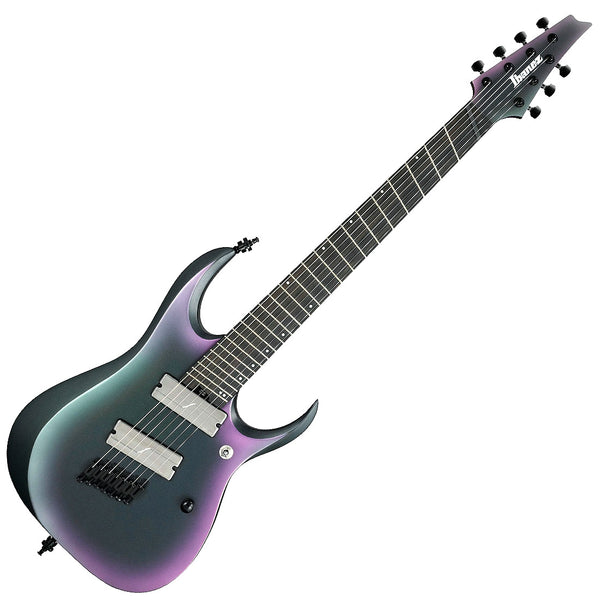 Ibanez RGD Axion 7 String Multi Scale Electric Guitar in Black Aurora Burst Matte - RGD71ALMSBAM