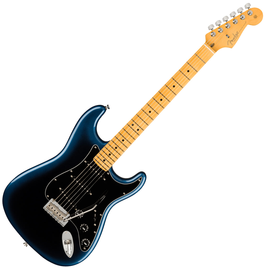 DEMO-Fender American Professional II Stratocaster Maple in Dark Night Electric Guitar w/Case - DEMO20113902761