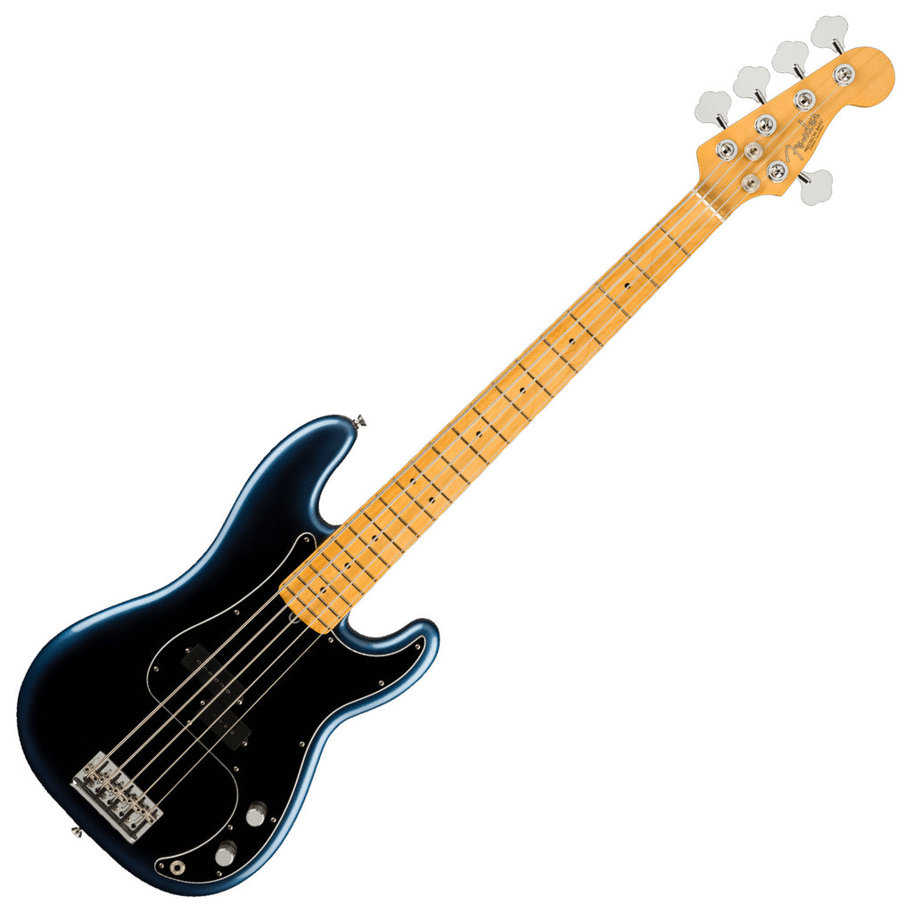 Fender American Professional II Jazz Bass® V Rosewood Fingerboard in Dark Night w/Case - 0193962761