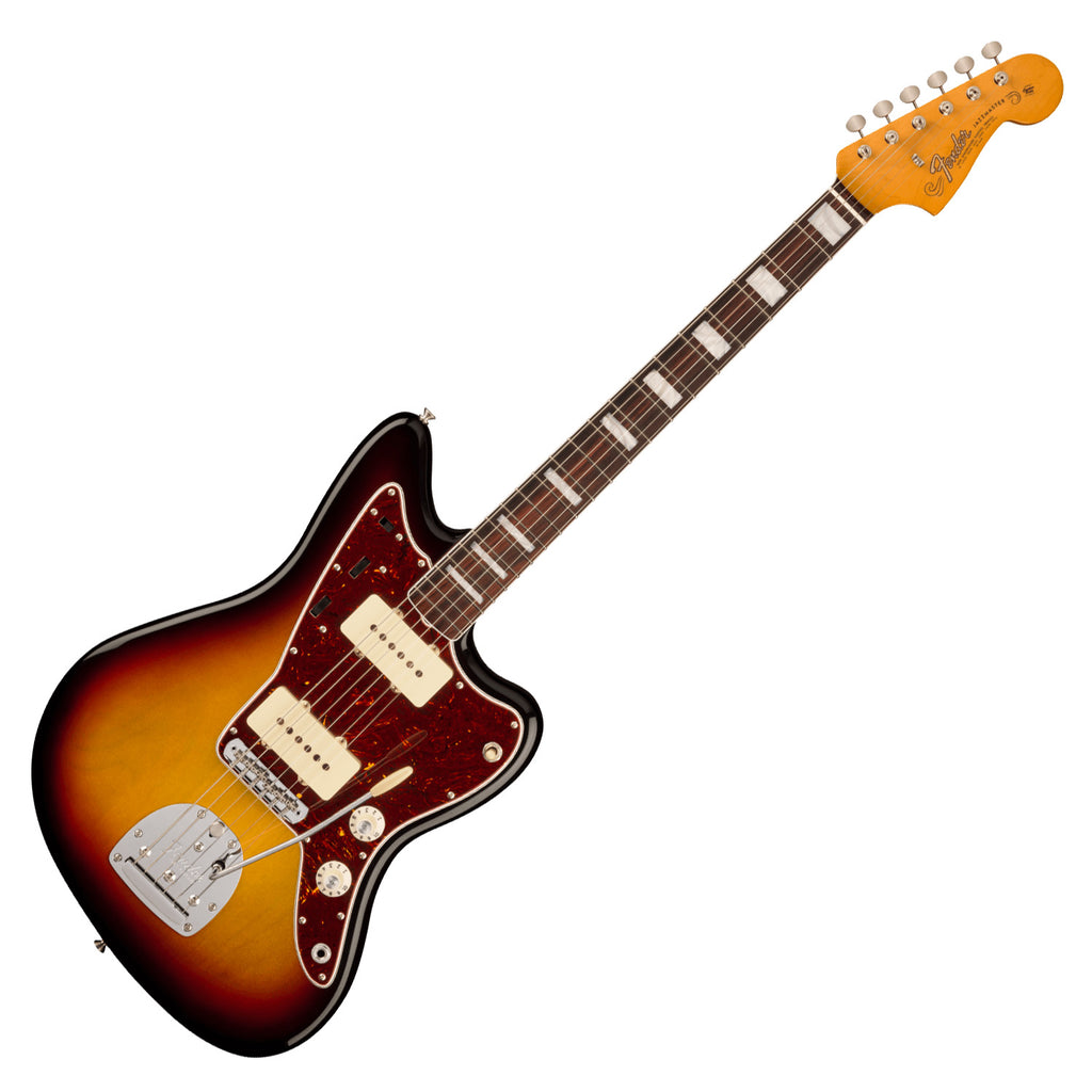 Fender American Vintage II 66 Jazzmaster Electric Guitar Rosewood in 3-Color Sunburst w/Vintage-Style Case - 0110340800