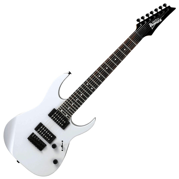 Ibanez GIO 7 String Electric Guitar in White - GRG7221WH