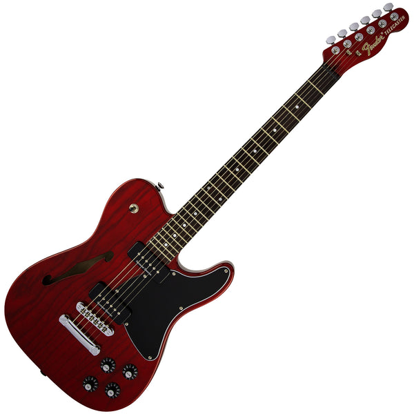 Fender Jim Adkins JA-90 Telecaster Thinline Electric Guitar Eelctric Guitar in Crimson Re - 0262354538