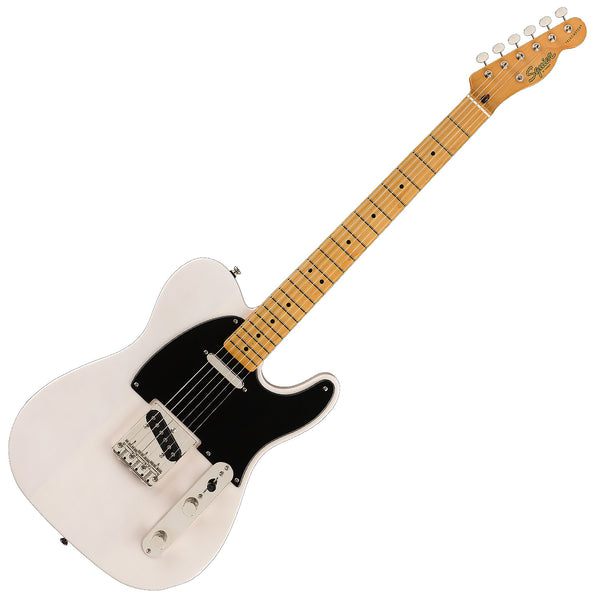 Squier Classic Vibe '50s Telecaster Electric Guitar Maple in White Blonde - 0374030501