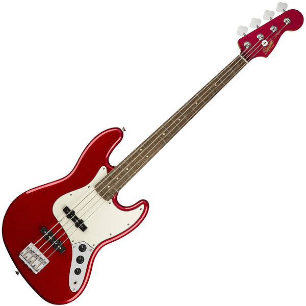 Squier Contemporary Jazz Electric Bass Laurel in Dark Red Metallic - 0370400525
