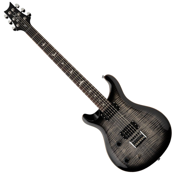 PRS SE 277 Limited Edition Left Handed Baritone Electric Guitar in Charcoal Burst - 27722LCA