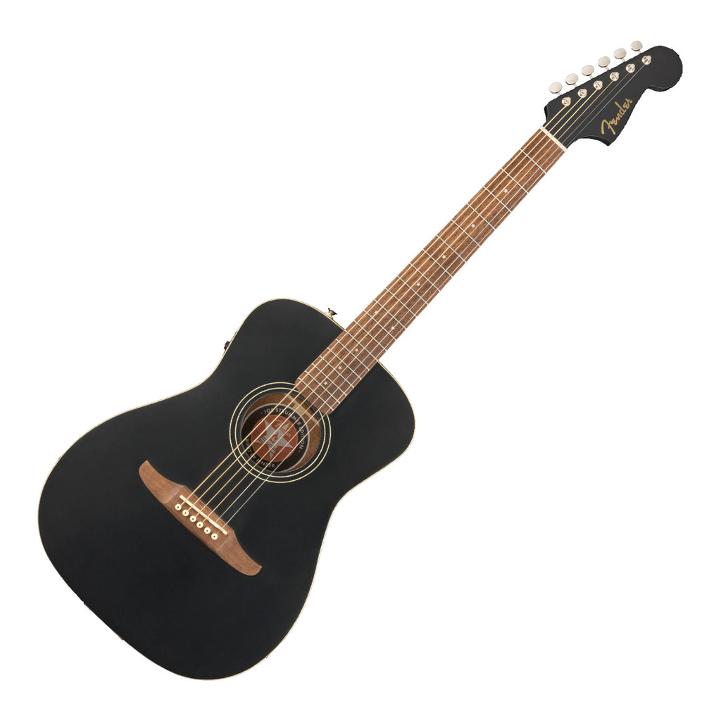 Fender Joe Strummer Campfire Acoustic Electric Walnut in Matte Black - 0971722106