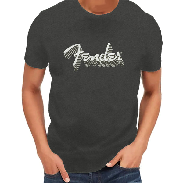 Fender Reflective Ink T-Shirt Charcoal 2XL - 9122521806
