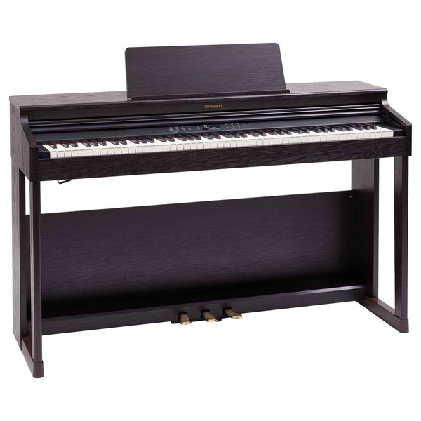 Roland Digital Piano w/Stand and Bench in Dark Rosewood - RP701DR