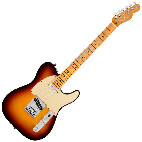 Fender American Ultra Telecaster Electric Guitar Maple in Ultraburst w/Case - 0118032712