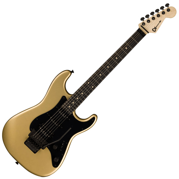 Charvel Pro Mod SC4 HSS Floyd Electric Guitar in Pharaohs Gold 2966803500