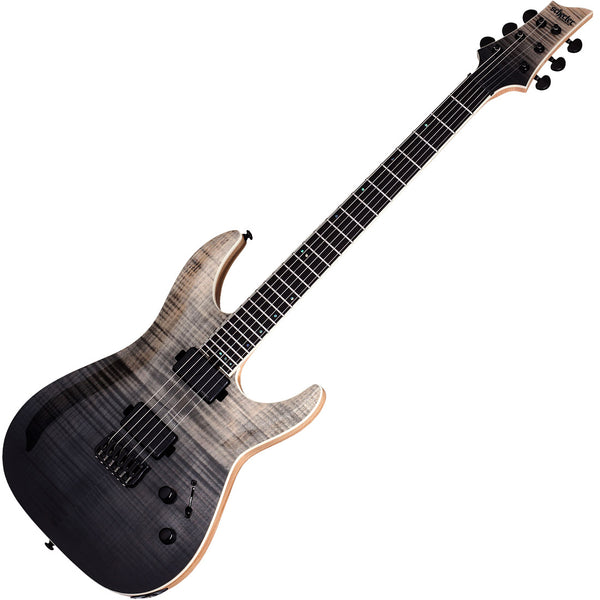 Schecter C-1 SLS Elite Electric Guitar in Black Fade Burst - 1351SHC