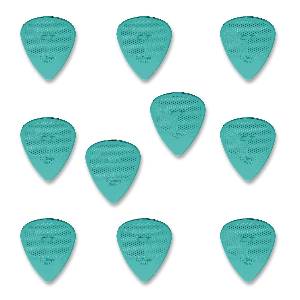 Brain Picks Cat's Tongue Pick 1.6 in Teal Pack of 10 - JCT1610