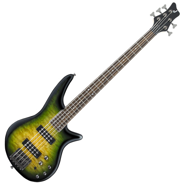 Jackson JS3Q Spectra V Electric Bass in Alien Burst - 2919904516
