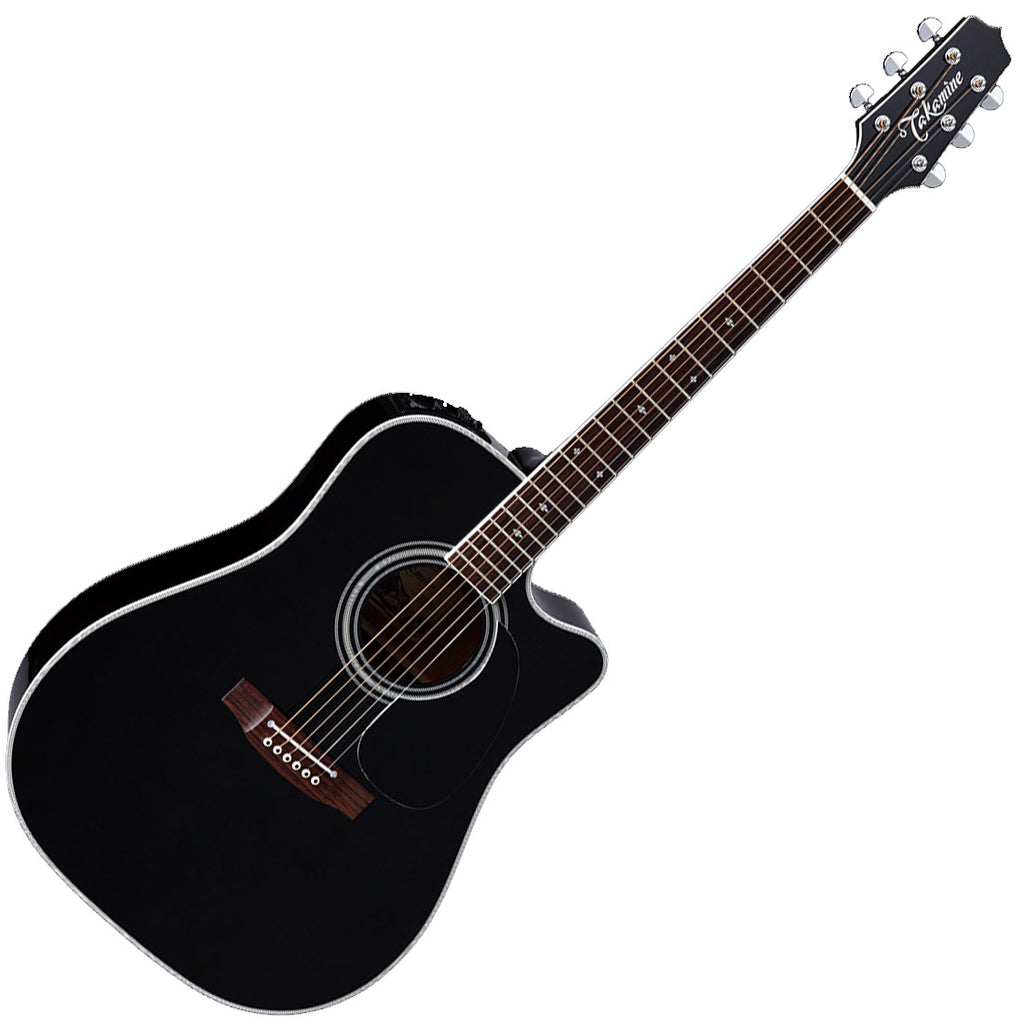 Takamine G 15 Series Dreadnought Acoustic Electric in Black - GD15CEBLK