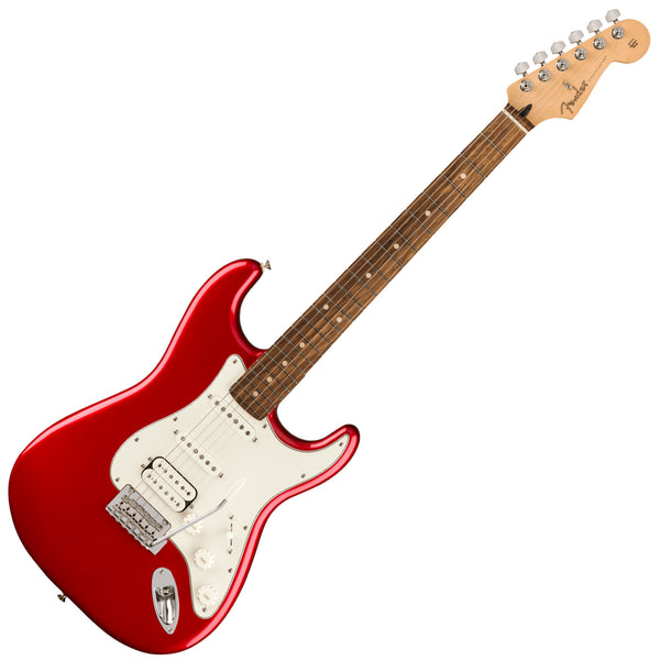 Fender Player Stratocaster Electric Guitar HSS Pau Ferro in Candy Apple Red - 0144523509