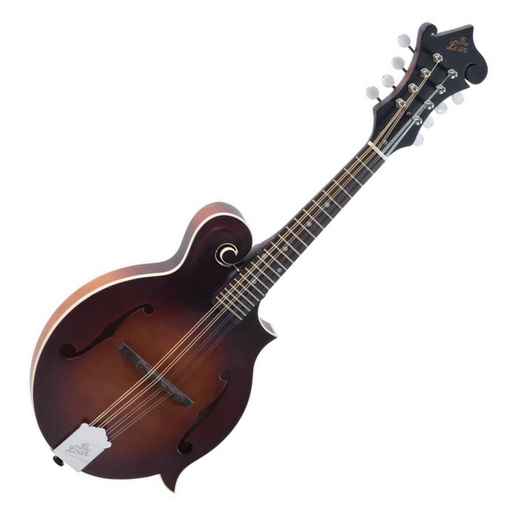 The Loar F Style Acoustic Electric Mandolin, Solid Top, Brownburst - LM310FEBRB