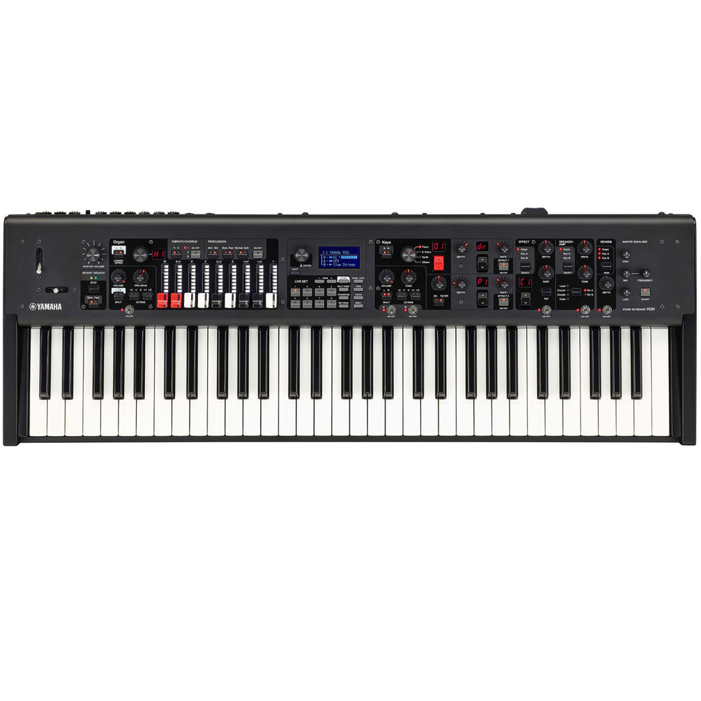 Yamaha 61 Note Stage Keyboard w/Balanced Keyboard Action & Organ Drawbars - YC61