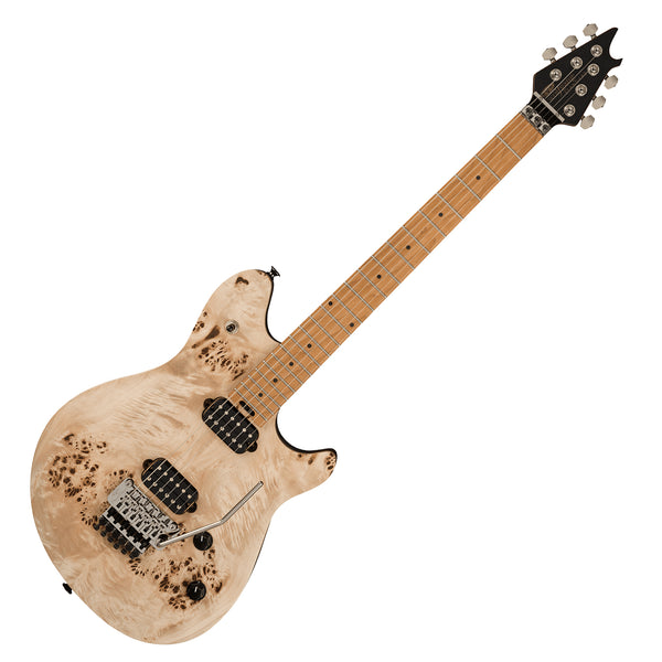 EVH Wolfgang Standard Exotic Electric Guitar Baked Maple in Poplar Burl - 5107003512