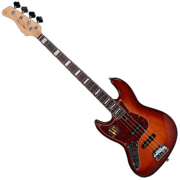 Sire Sire Marcus Miller V7 2nd Generation Left Hand 4 String Electric Bass Alder Body in Tobacco Sunburst - V7ALDER4TSLH