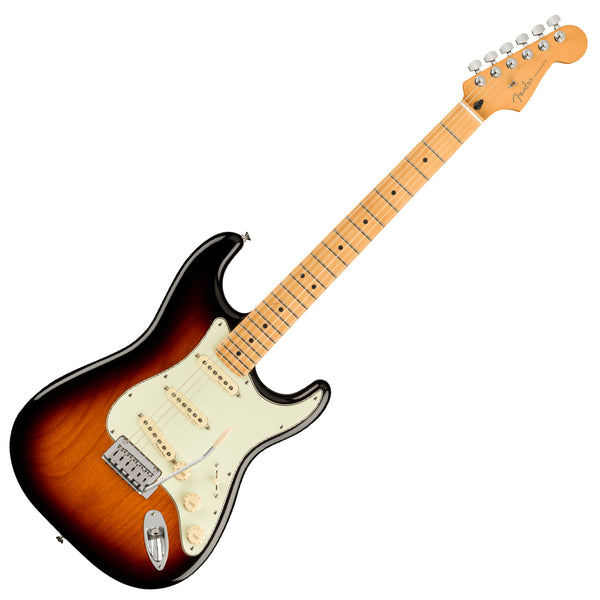 Fender Player Plus Stratocaster Electric Guitar Maple in 3 Tone Sunburst - 0147312300