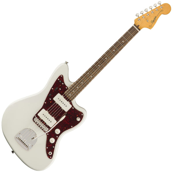 Squier Classic Vibe '60s Jazzmaster Electric Guitar Laurel in Olympic White - 0374083505