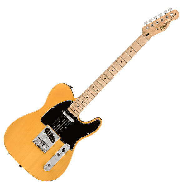 Squier Affinity Telecaster Electric Guitar Maple in Butterscotch Blonde - 0378203550