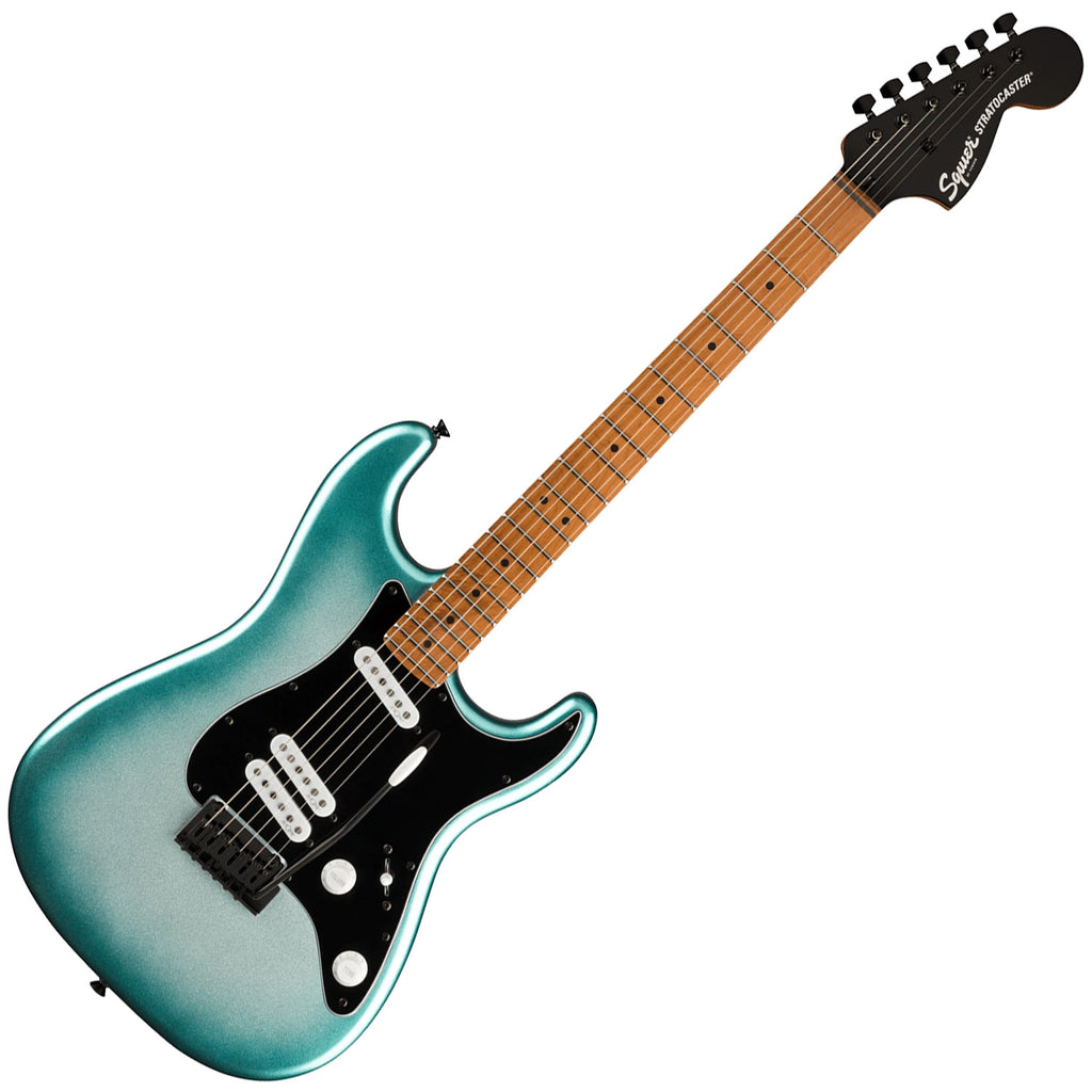Squier Contemporary Stratocaster Special Electric Guitar Roasted Maple Neck Black Pickguard in Sky Burst Metallic - 0370230536