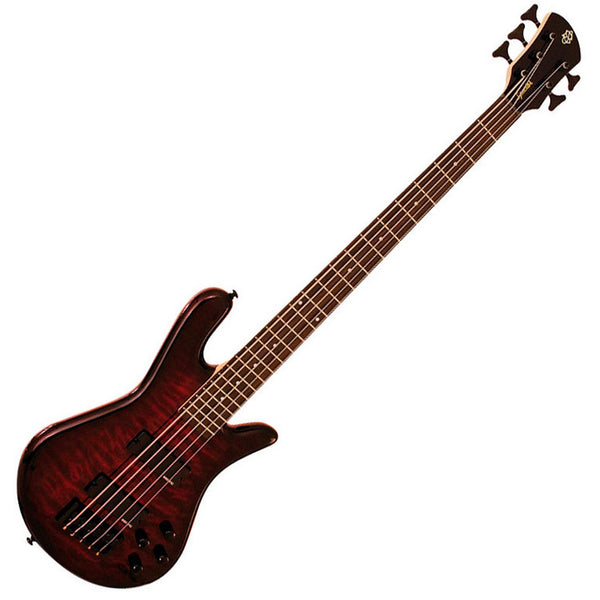 Spector LG5CLSBC Legend 5 Classic 5 String Electric Bass in Black Cherry Gloss