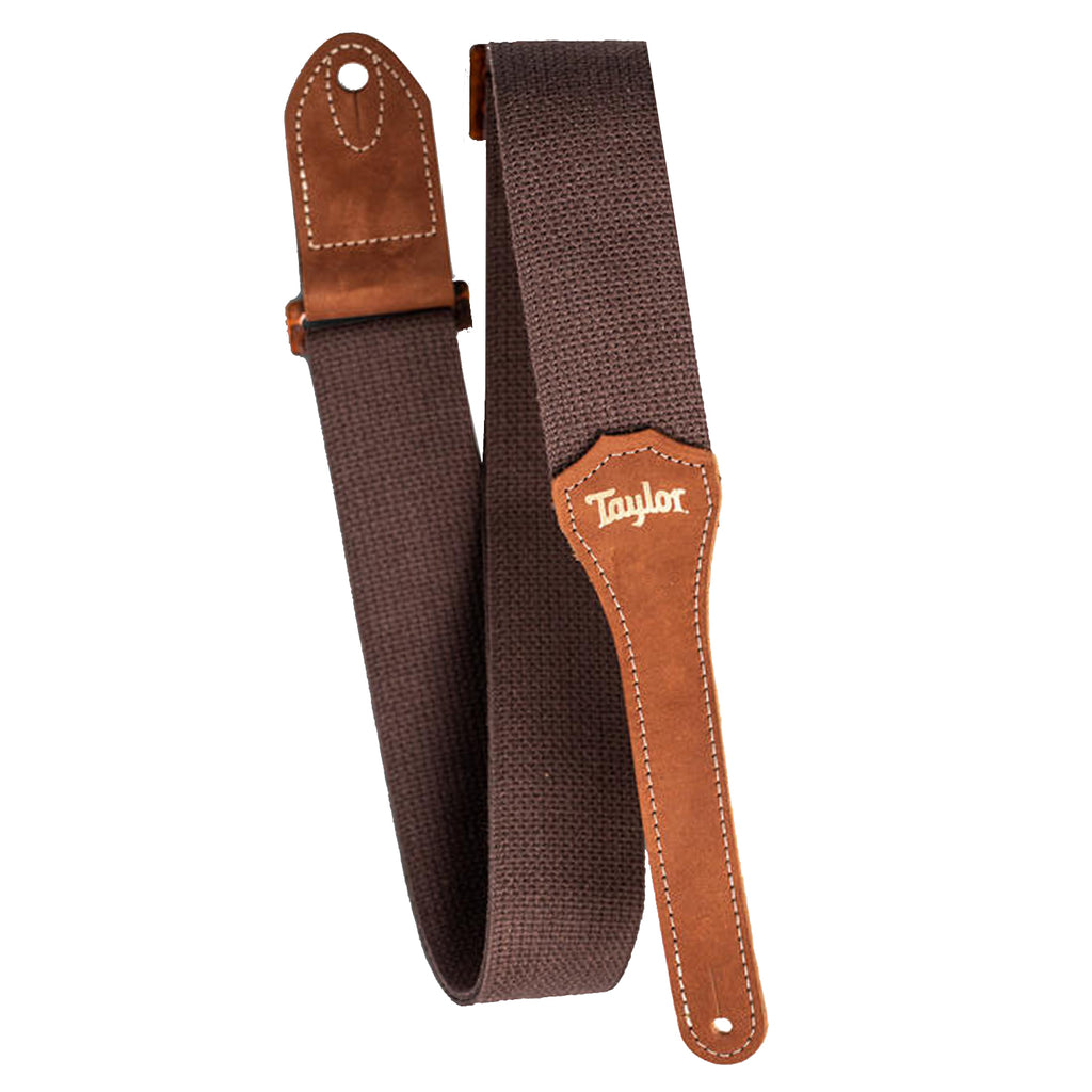 Taylor 2 inch Chocolate Brown Cotton Strap - 400120